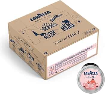 Capsules Lavazza Blue Espresso Venezia Lungo - Palette Complète de 270 Boîtes (27 000 Capsules)