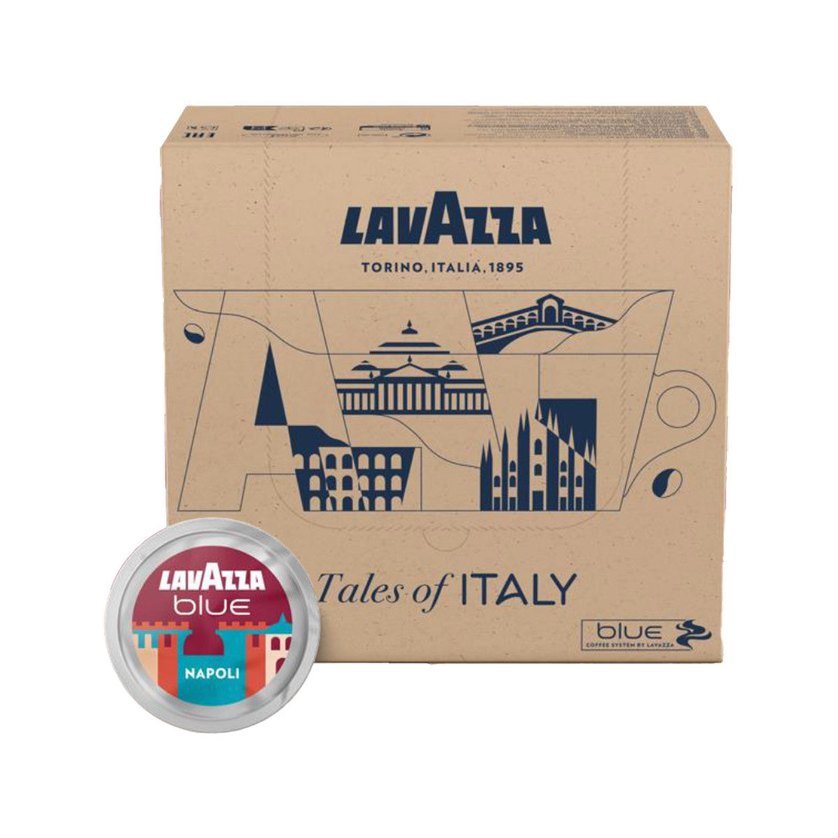 PACK 600 CAPSULES LAVAZZA BLUE TALES OF NAPOLI