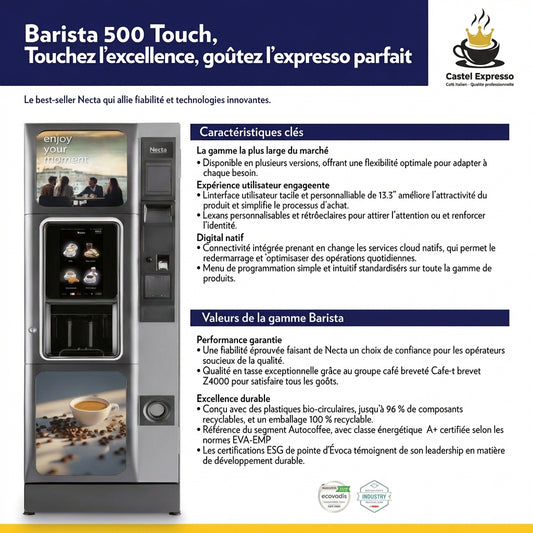 NECTA BARISTA 500 TOUCH