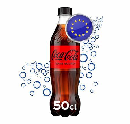 Coca-Cola Zero bouteille PET 50 cl