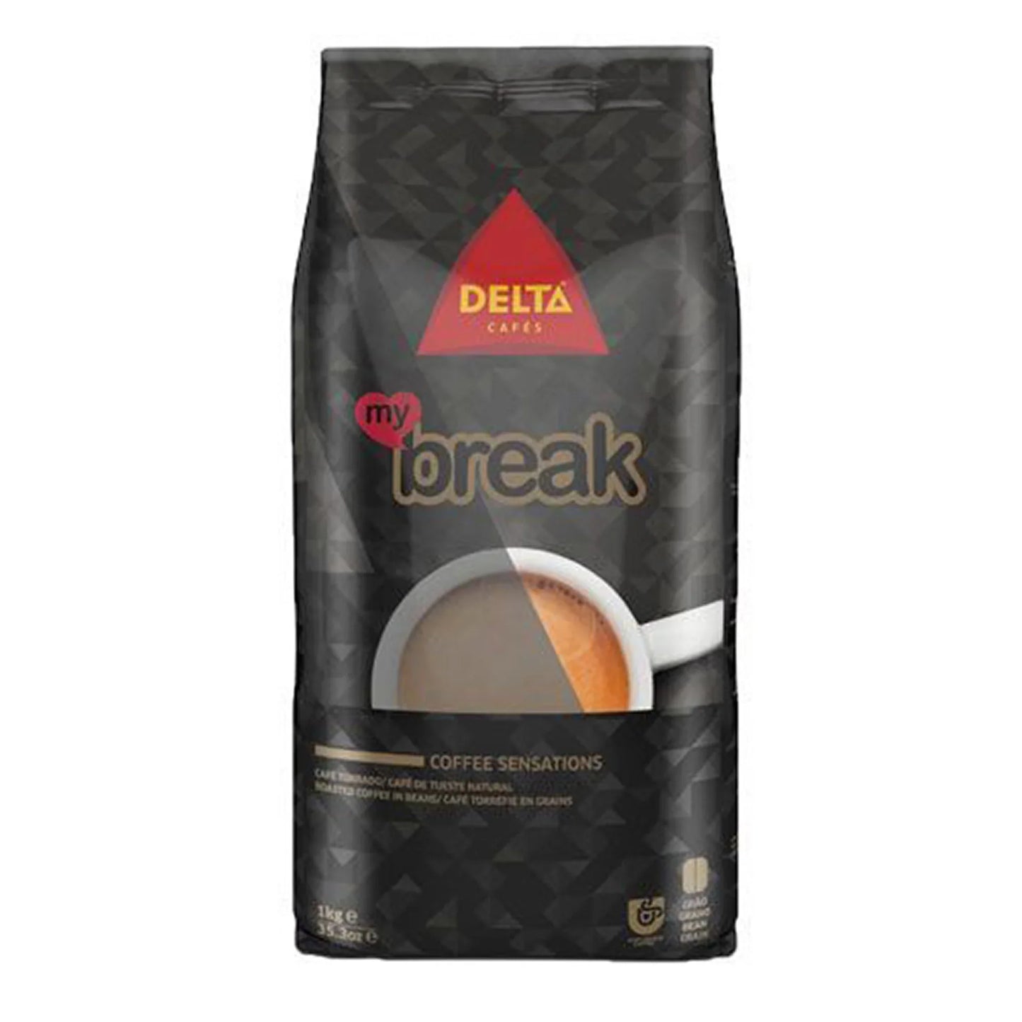 Lot Café en Grain Delta My Break Plus vous achetez, moins vous payez - Castel Expresso