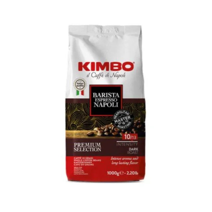 Kimbo Barista Espresso Napoli Grain (1kg) - Castel Expresso