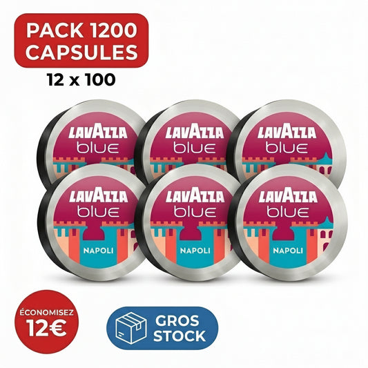 Pack de 1 200 capsules Lavazza Blue Napoli