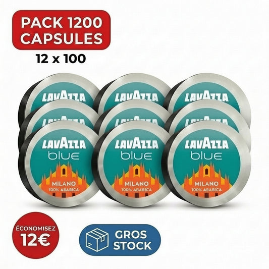 Pack de 1 200 capsules Lavazza Blue Milano