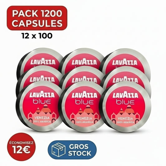 Pack de 1 200 capsules Lavazza Blue Venezia