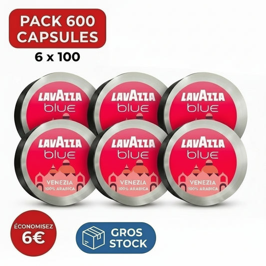Pack de 600 capsules Lavazza Blue Venezia