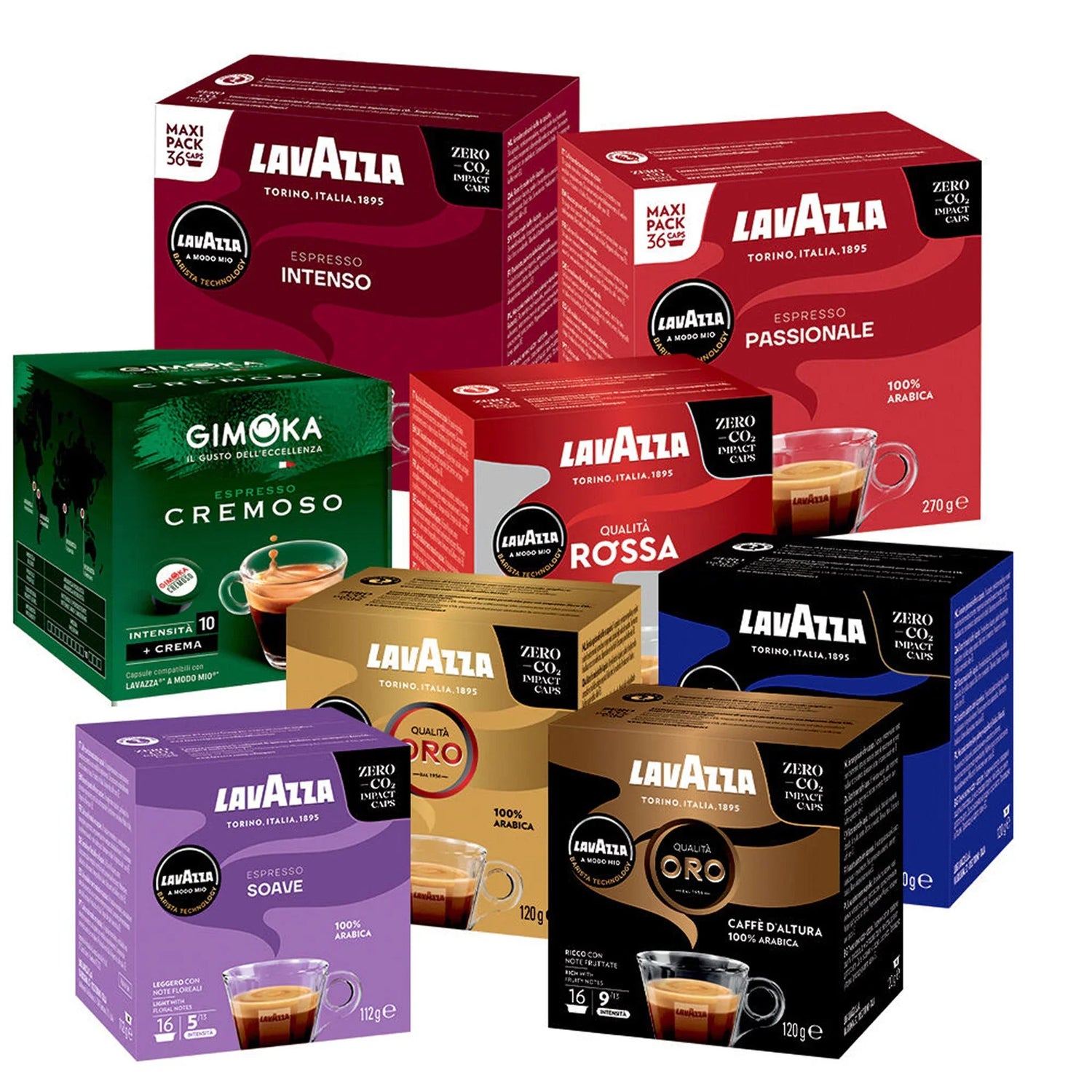 Machines et Capsules A Modo Mio Lavazza – L'Excellence du Café - Castel Expresso