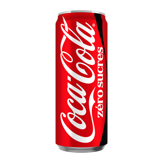 Coca-Cola Zero canette slim 33 cl