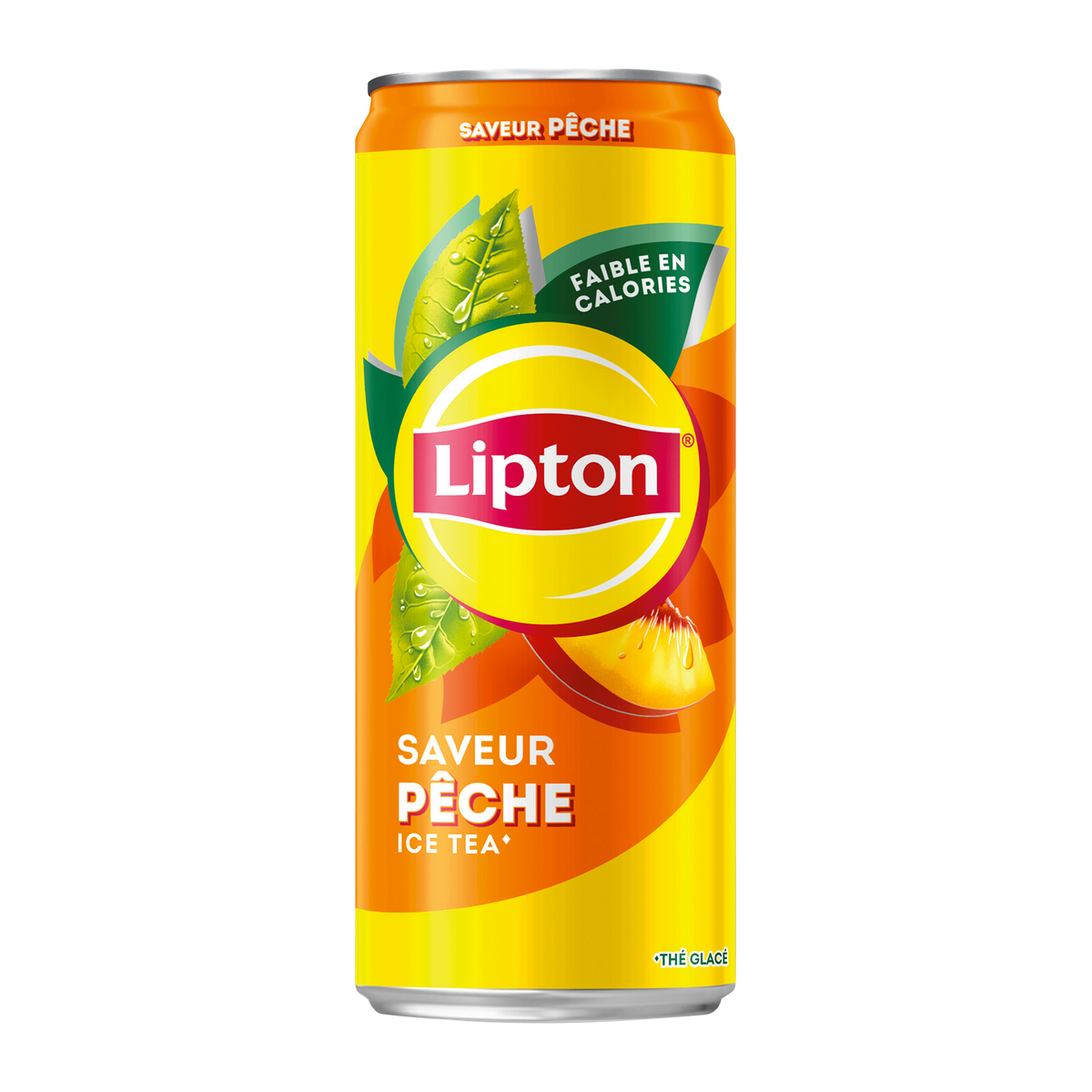 Lipton Ice Tea pêche canette slim 33 cl