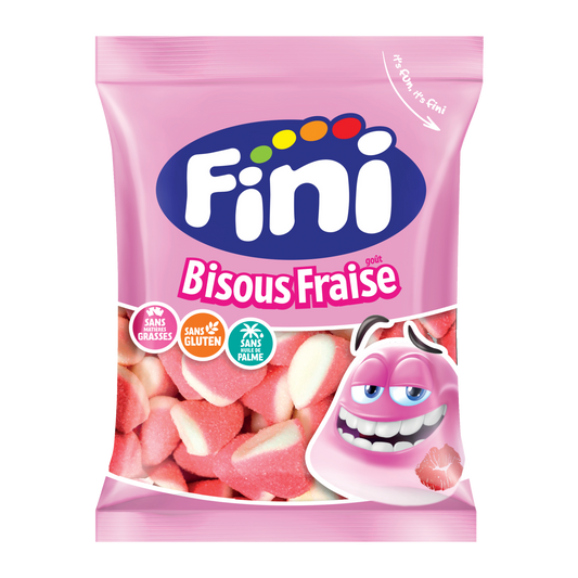 Bonbons Fini Bisous fraise 90 g
