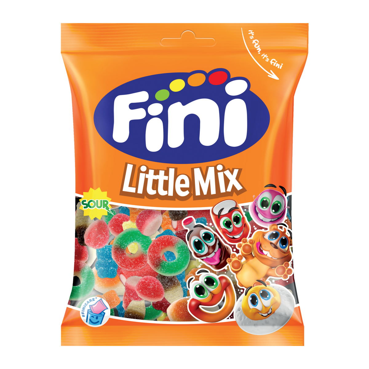 Bonbons Fini Little Mix fizz 90 g