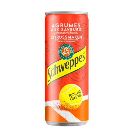 Schweppes Agrum' canette slim 33 cl