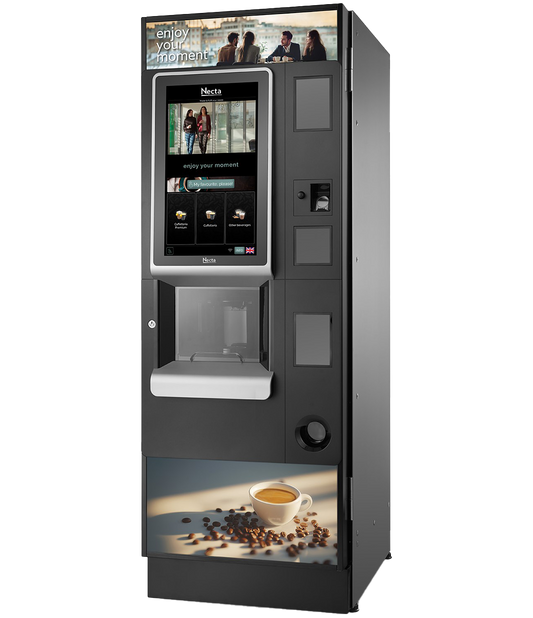 Distributeur automatique Necta Barista 500 Pro Touch Expresso, vue de face