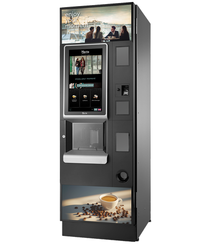 Distributeur automatique Necta Barista 600 Pro Touch Expresso, vue de face