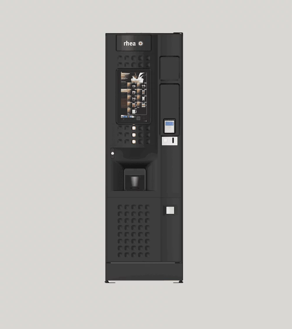 Distributeur automatique Rhea Caffe Europa Touch, vue de face