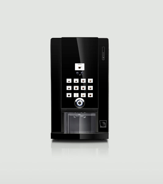 Machine à café professionnelle Rhea Doppio Business Line instantanée, vue de face
