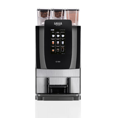 Gaggia G 100 2 ES + 1 IN + lait frais vue de face