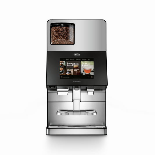 Gaggia GS MasterBrew ES + 3 IN vue de face