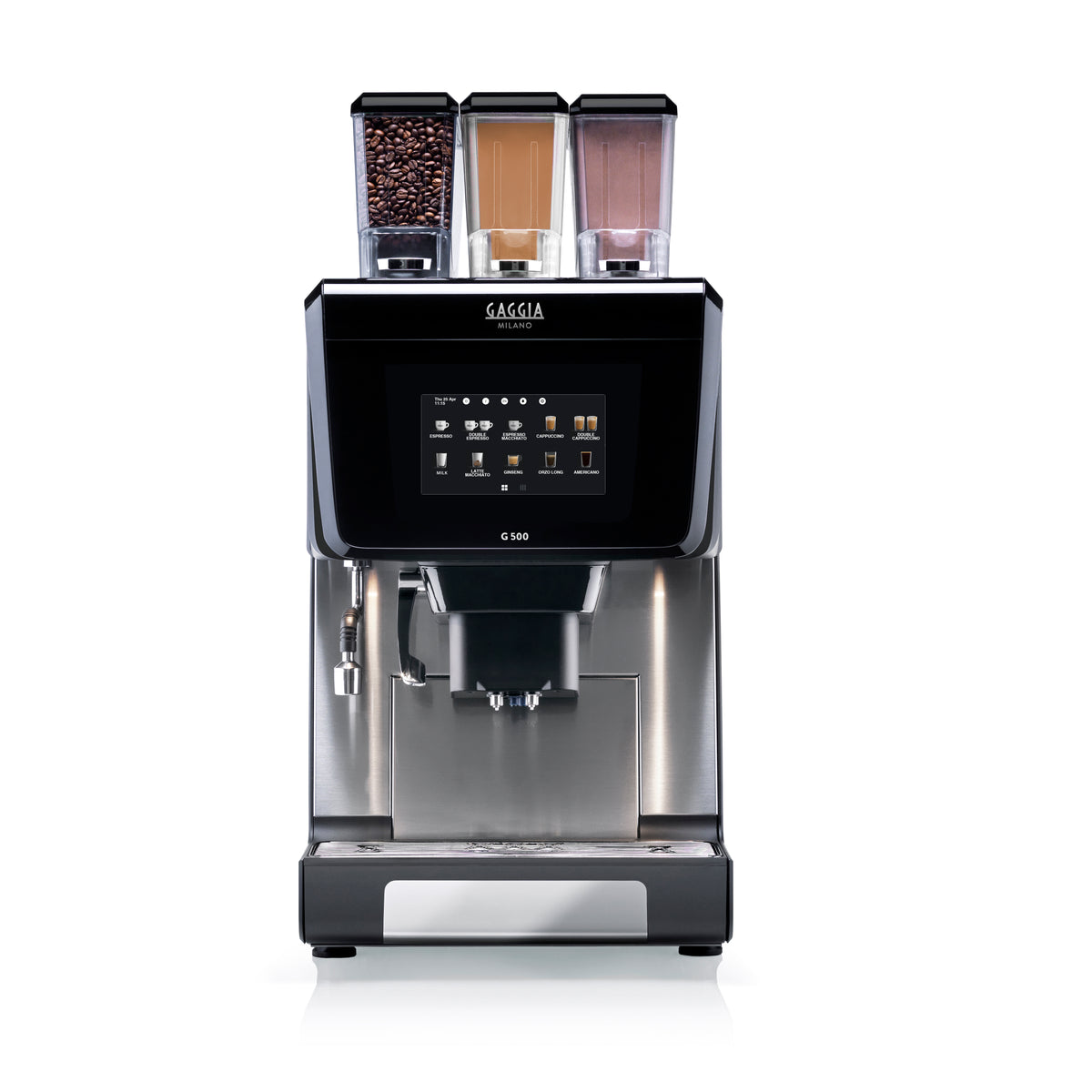Gaggia G 500 Kalea Plus ES + 2 IN vue de face
