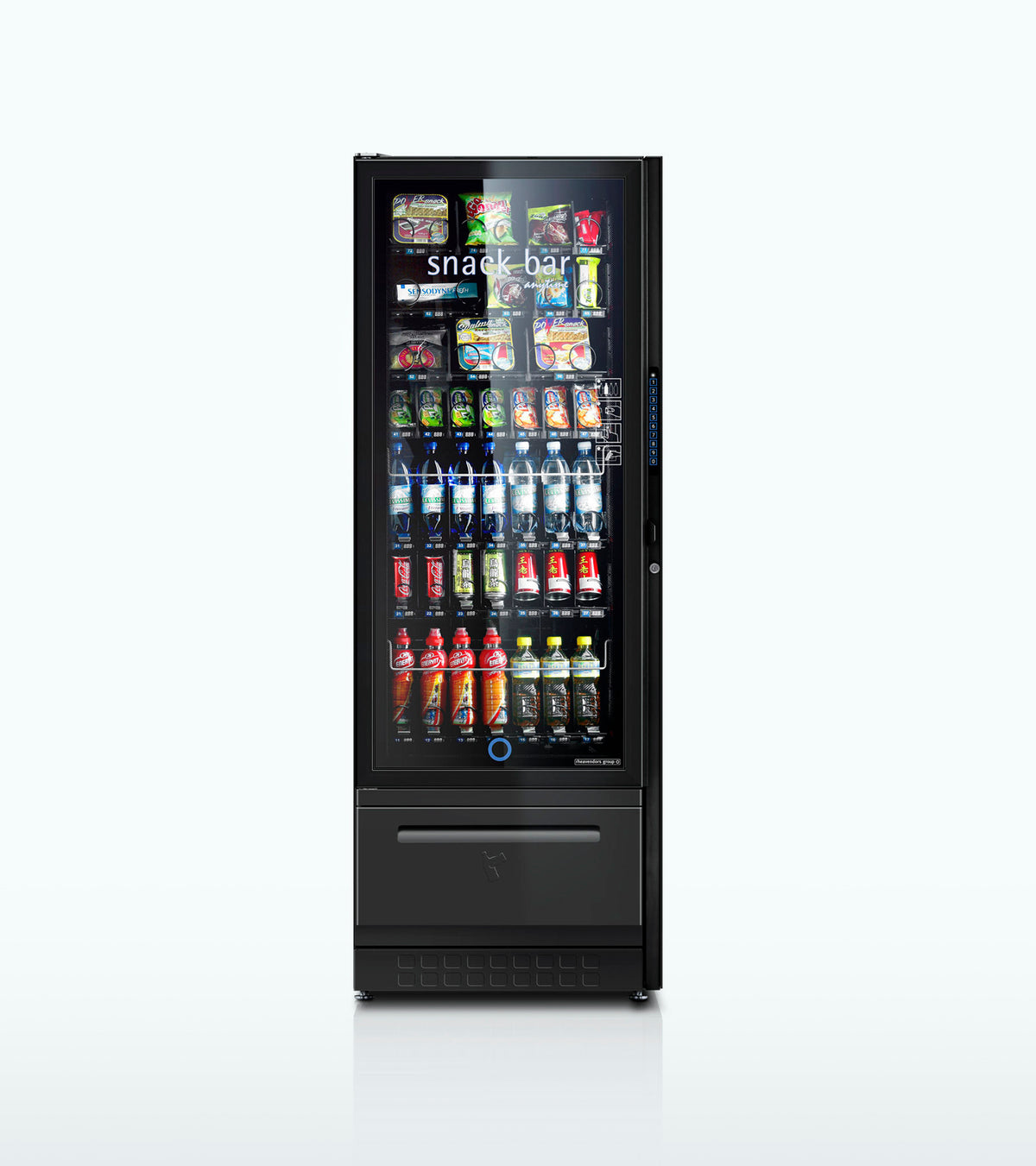 Distributeur automatique de snacks Rhea LZ Side Food, vue de face
