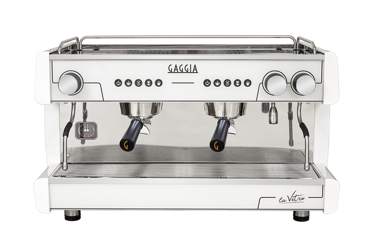 Gaggia La Vetro 2 groupes vue de face