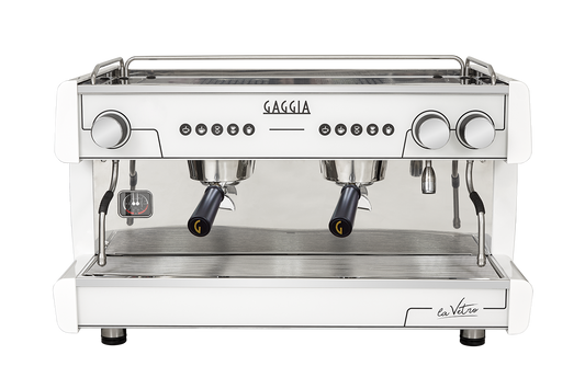 Gaggia La Vetro 2 groupes vue de face