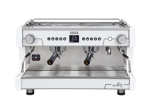 Gaggia La Vetro Pro 2 groupes vue de face