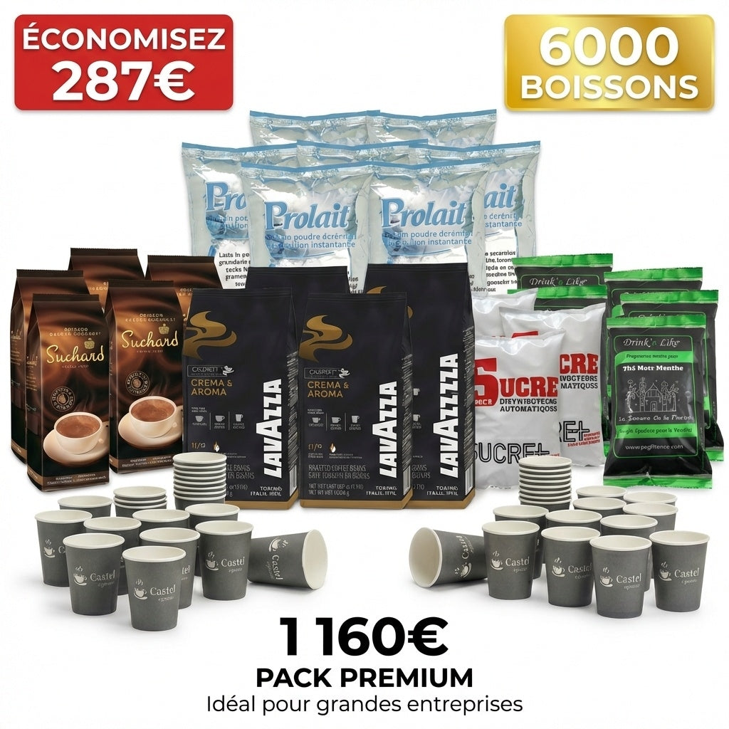 Pack Premium 6000 Boissons