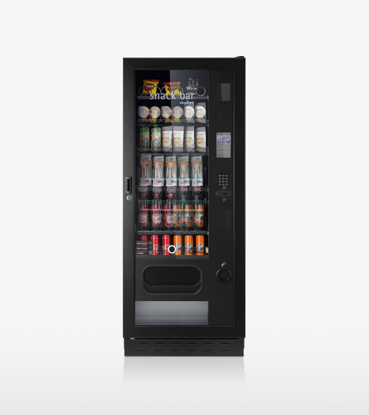 Distributeur automatique de snacks Rhea Snack Saphirh 6/6/31 Touch, vue de face