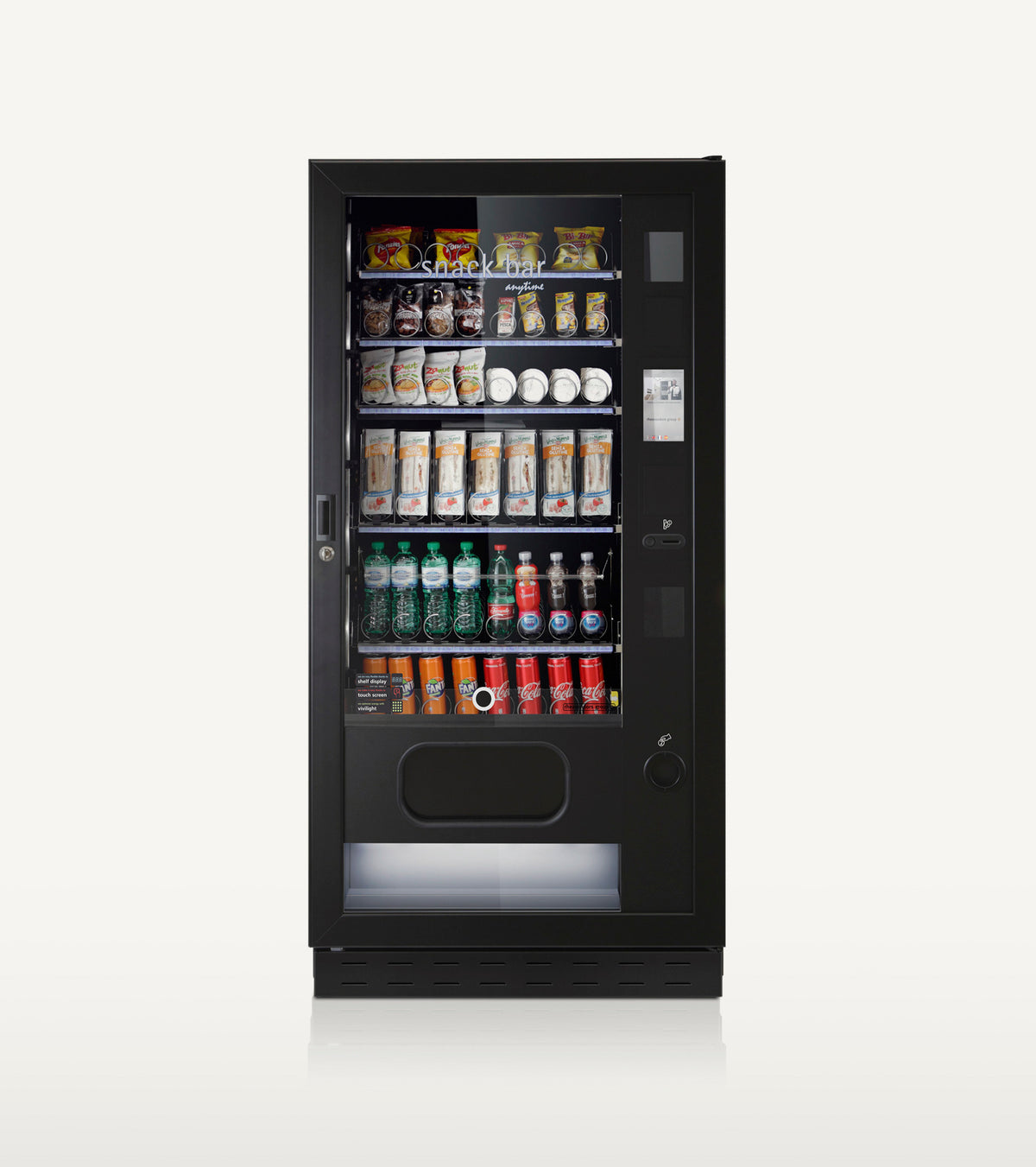 Distributeur automatique de snacks Rhea Snack Saphirh 8/6/43 Touch, vue de face