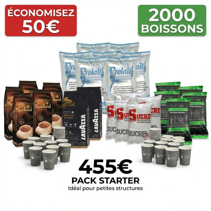 Pack Starter 2000 Boissons