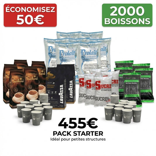 Pack Starter 2000 Boissons