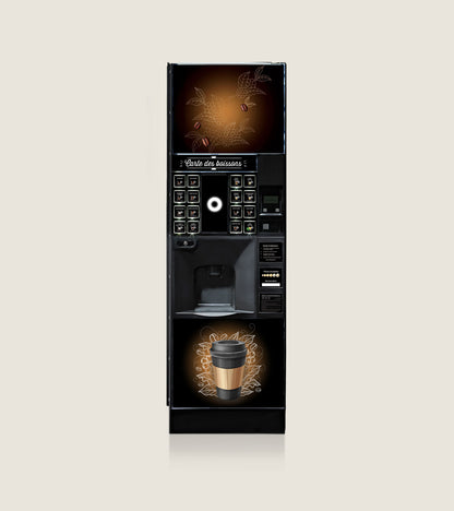 Distributeur automatique Rhea X1 Milano Expresso, vue de face
