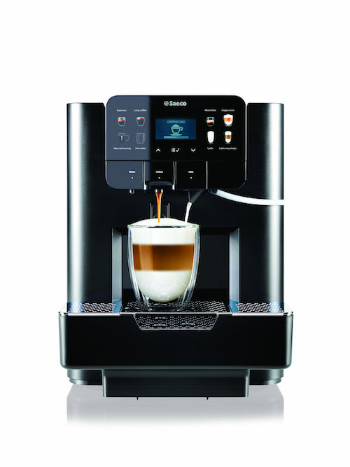 Machine à café à capsules Saeco Area OTC HSC avec lait frais, vue de face