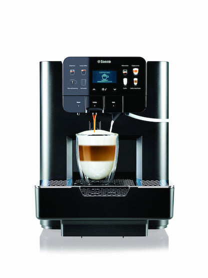 Machine à café à capsules Saeco Area OTC HSC avec lait frais, vue de face