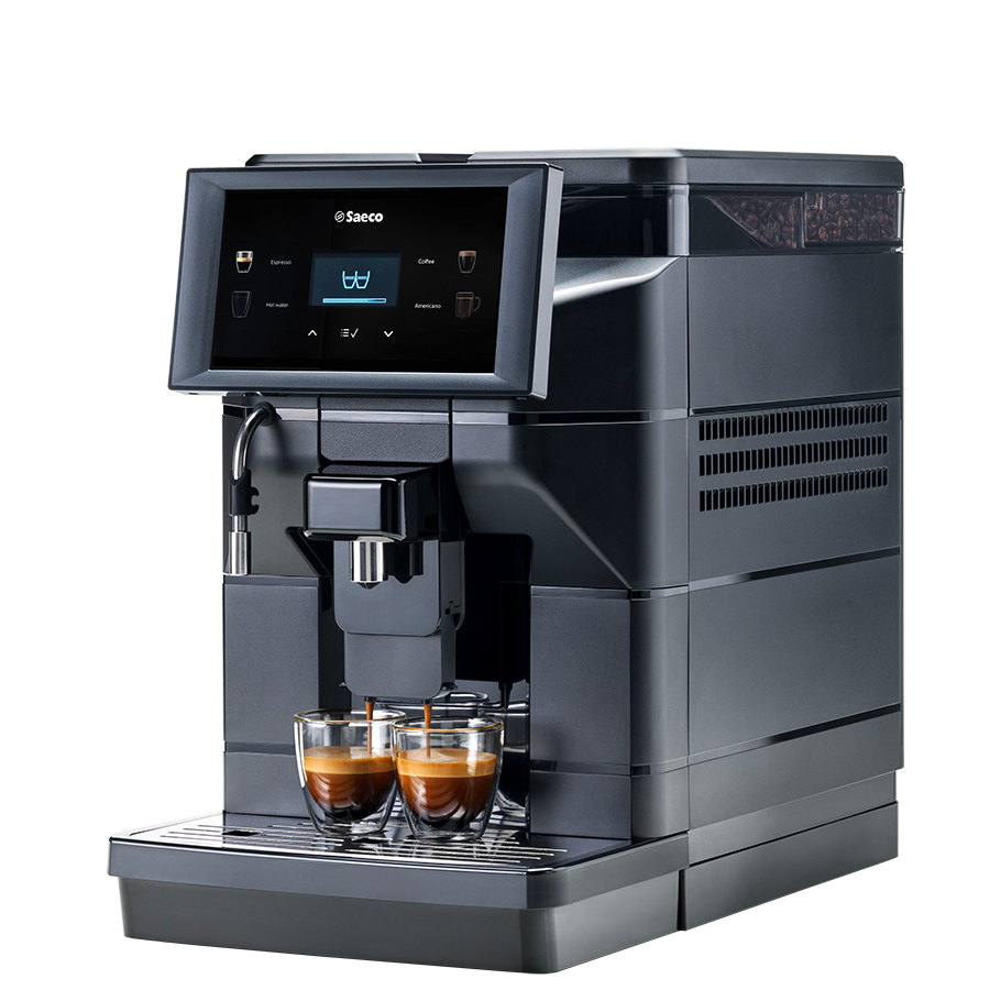 Machine à café en grains professionnelle Saeco Aurora B1, vue de face