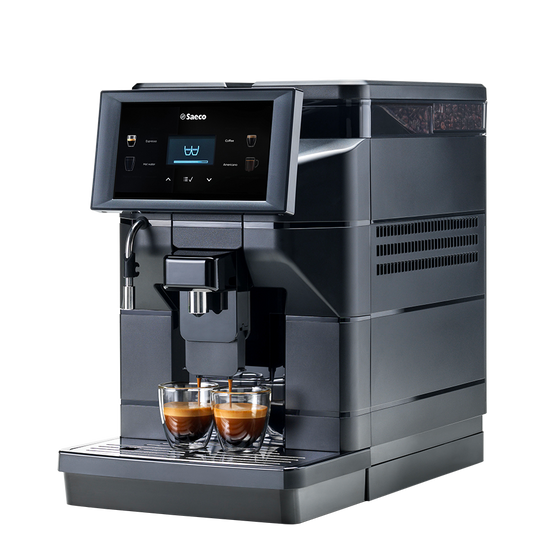 Machine à café en grains professionnelle Saeco Aurora B1, vue de face