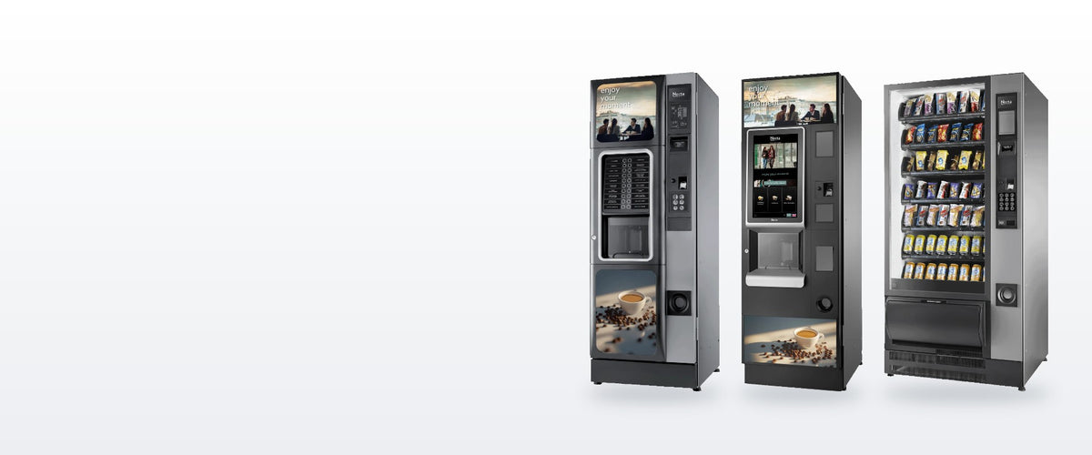 Distributeurs automatiques Necta neufs — Castel Expresso, revendeur Necta