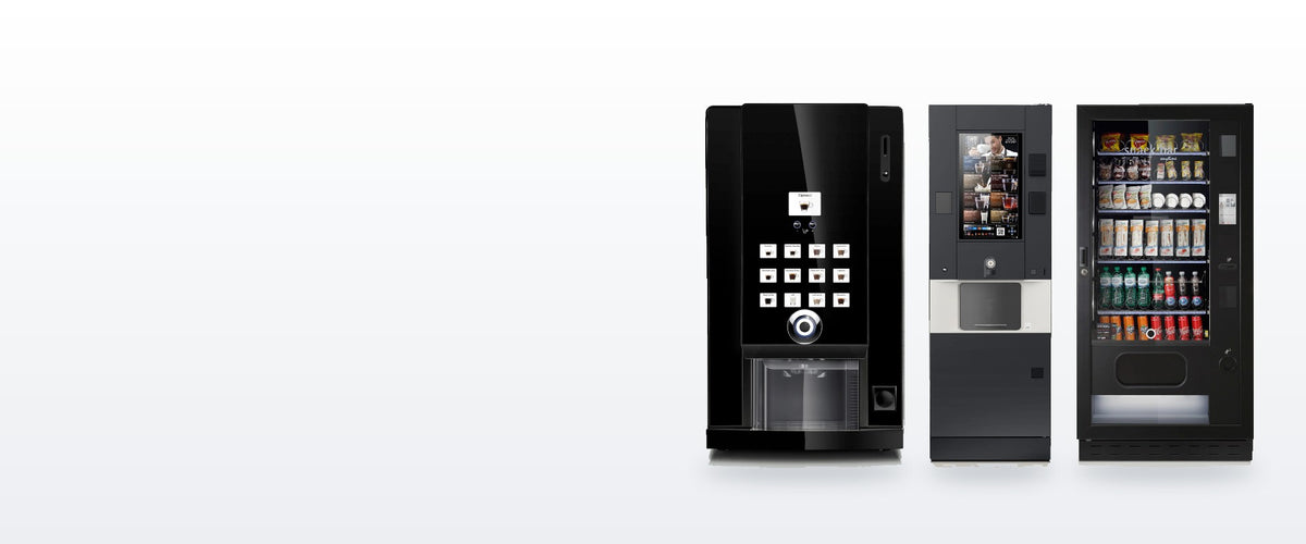 Distributeurs automatiques et machines à café Rhea