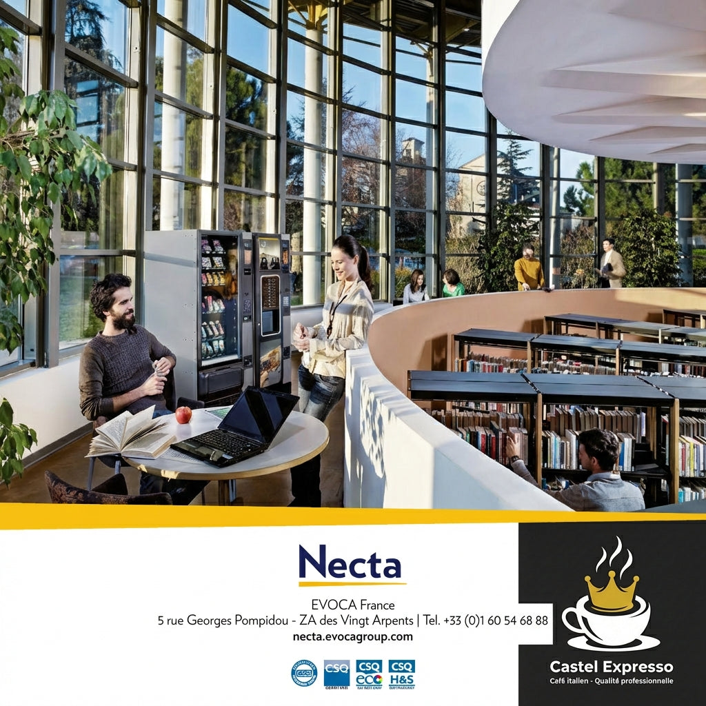 DISTRIBUTEUR AUTOMATIQUE NECTA BARISTA 500