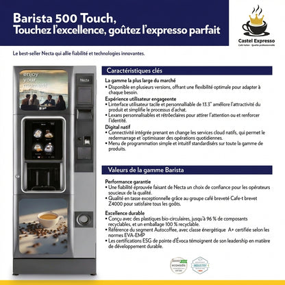 NECTA BARISTA 500 TOUCH