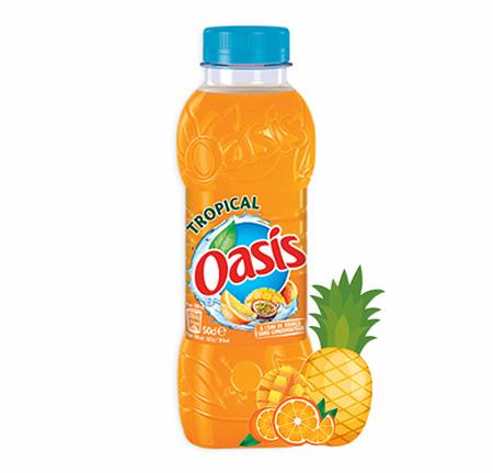 Oasis Tropical bouteille PET 50 cl