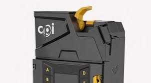 Monnayeur distributeur automatique Gryphon 6 tubes configuration pièces visible