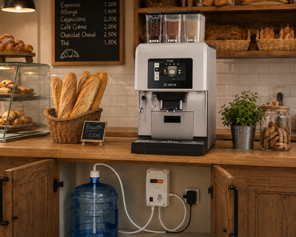 Kit d'alimentation autonome avec pompe et bidon 20 L pour machine à café professionnelle