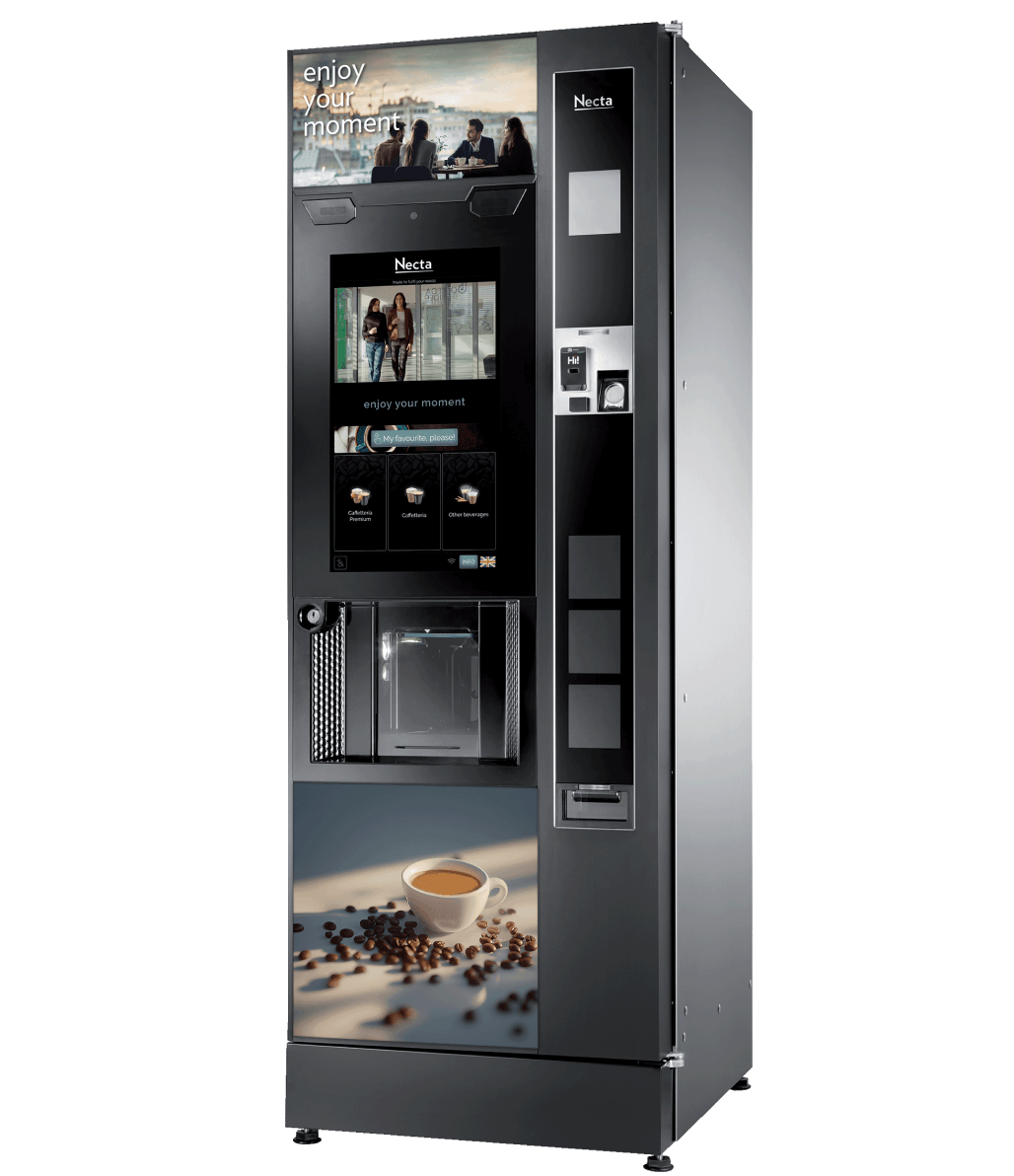 Distributeur automatique Necta Barista 1000 Touch Expresso, vue de face