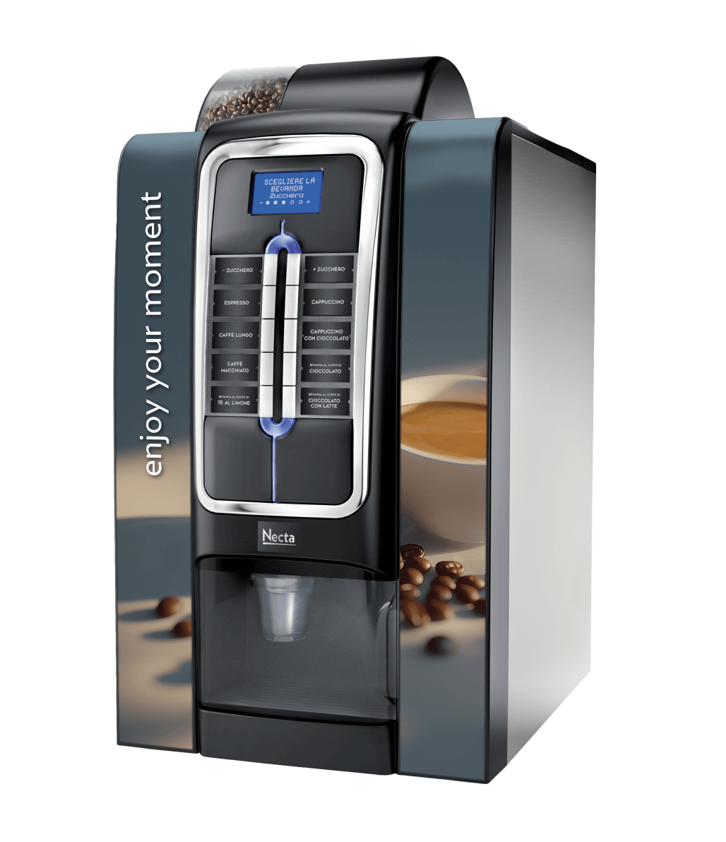 Distributeur automatique Necta Barista 200 Expresso, vue de face