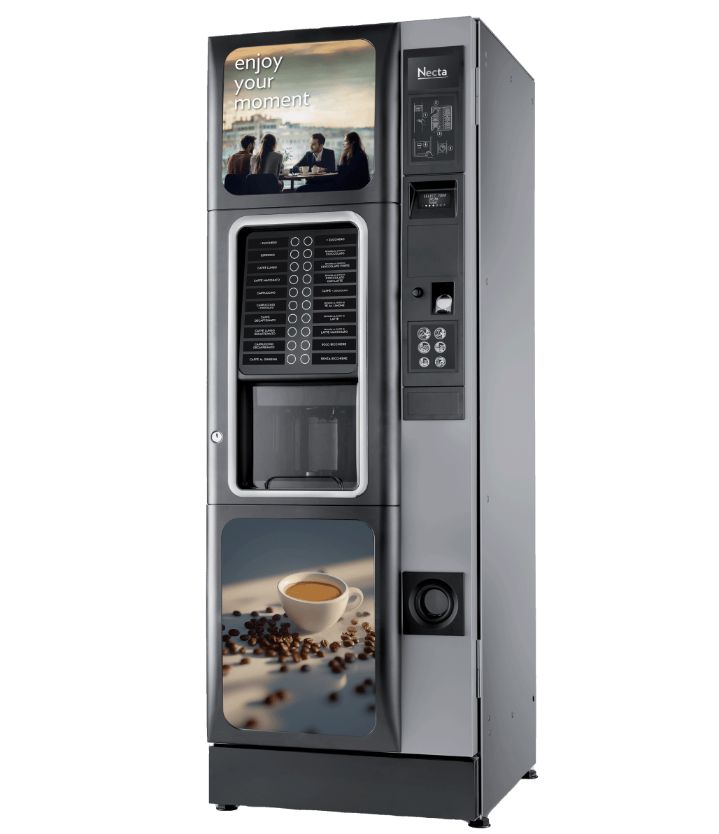 Distributeur automatique Necta Barista 500 Expresso, vue de face