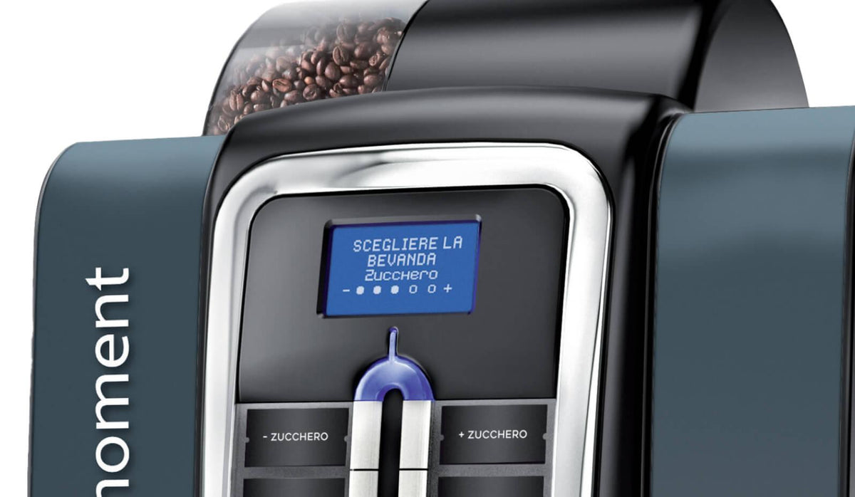 Necta Barista 200 : électronique 16 bits et composants repérés par couleur