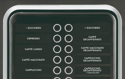 Necta Barista 600 : clavier capacitif rétroeclairé et panneaux LED