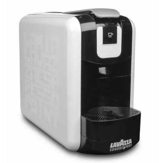 LOT MACHINE LAVAZZA EP MINI BLANCHE + 100 CAPSULES ESPRESSO POINT OFFERTES